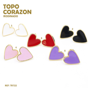 TOPOS CORAZON COLORES