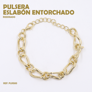 PULSERA ESLABON ENTORCHADO