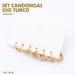 SET CANDONGAS OJO TURCO