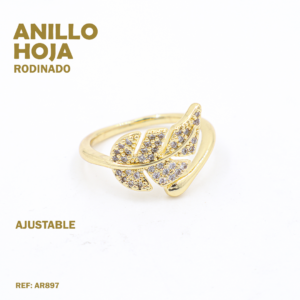 ANILLO HOJA