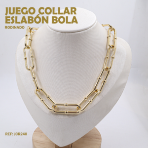 COLLAR ESLABON BOLA