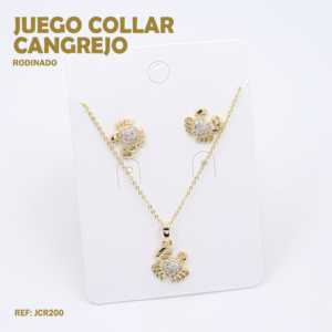 JUEGO COLLAR CANGREJO