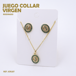 JUEGO COLLAR VIRGEN