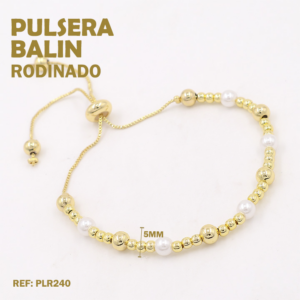 PULSERA BALIN CON PERLAS