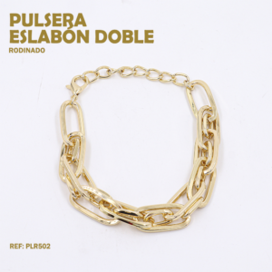 PULSERA ESLABON DOBLE