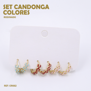 CANDONGAS SET COLORES