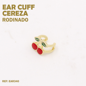 EARCUFF CEREZA