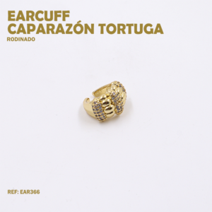 EARCUFF CAPARAZON TORTUGA