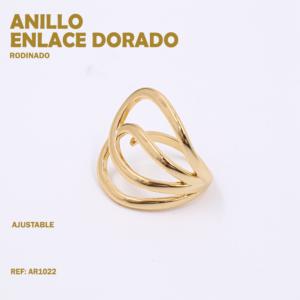 ANILLO ENLACE DORADO